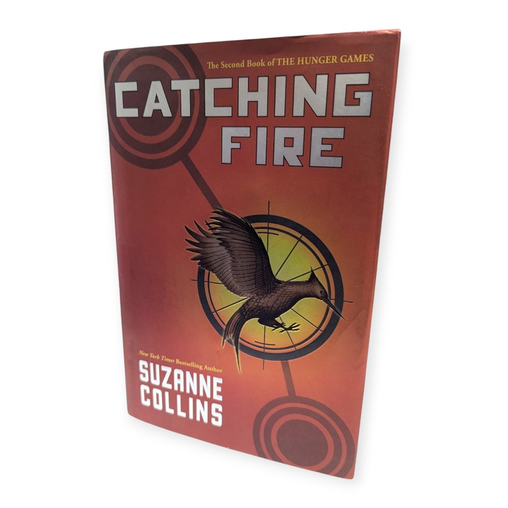 Catching Fire Suzanne Collins Hunger Games Hardcover First Edition 2009 Book 2